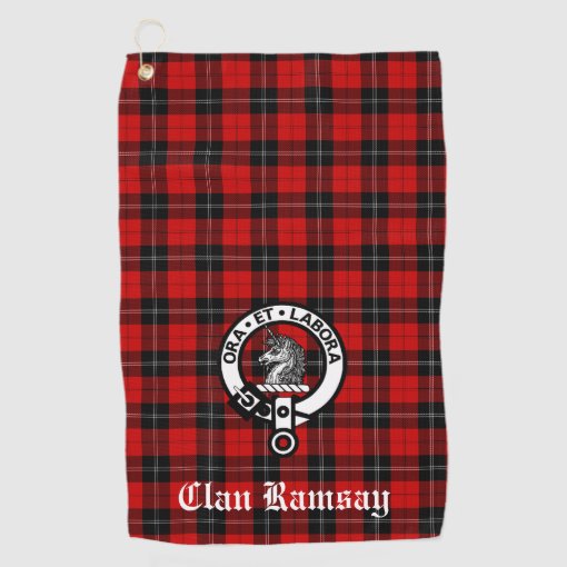 Ramsay Modern Tartan Crest Men Shirt