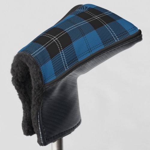 Clan Ramsay Ramsey Blue Black Hunting Tartan Plaid Golf Head Cover
