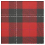 Clan Ramsay Red Tartan Fabric