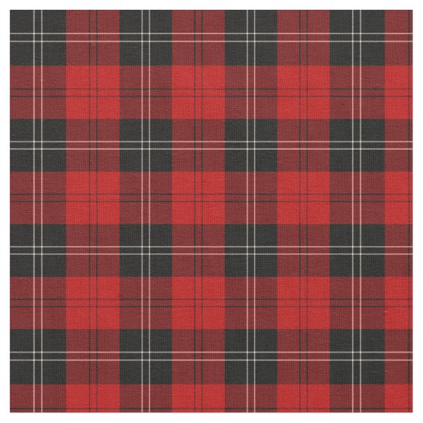 Clan Ramsay Blue Hunting Tartan Fabric Zazzle 4286