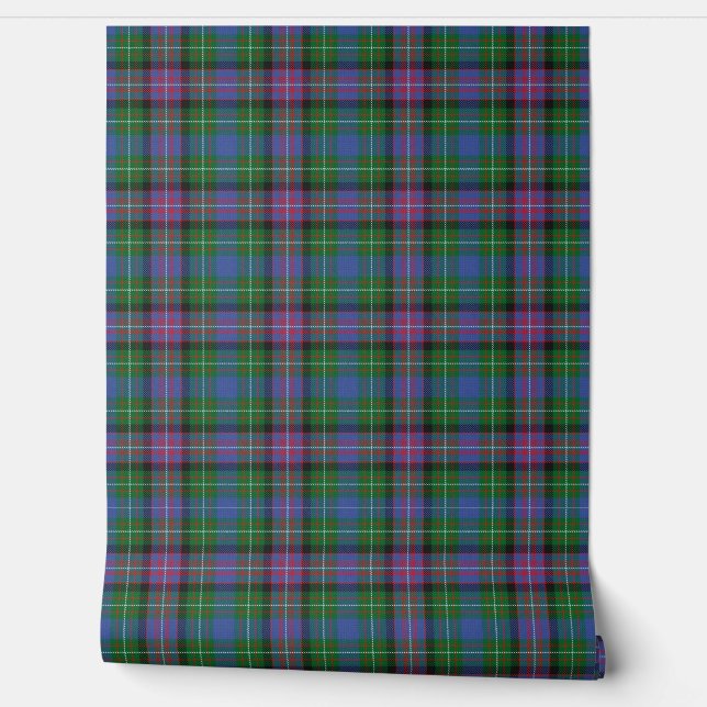 Clan Rankin Tartan Wallpaper (Unrolling)