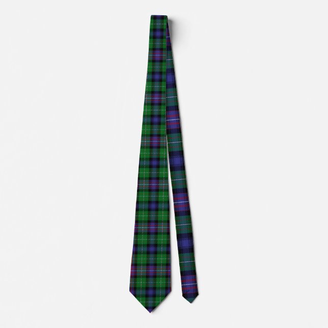 Clan Rankine Tartan Neck Tie (Front)