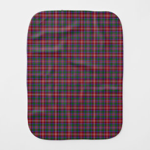 Clan Ritchie Tartan Burp Cloth