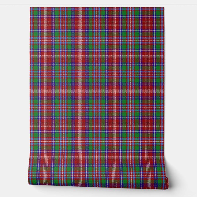 Clan Ritchie Tartan Wallpaper (Unrolling)