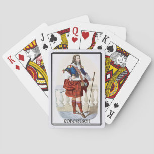 Clan Robertson Classic Scotland Deck Poker Cards
