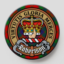 Clan Robertson Crest over Tartan PopSocket