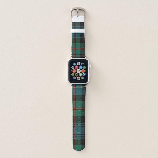 Clan Robertson Modern Tartan Apple 38mm Watch Band (Front)