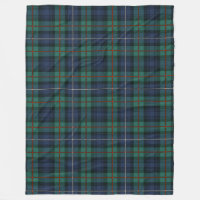Clan Robertson Plaid Purple Green Tartan Check