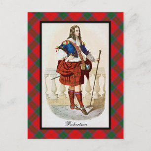 Clan Robertson Scottish Dreams Postcard