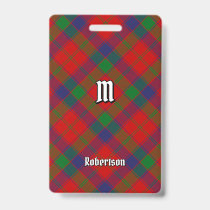 Clan Robertson Tartan Badge
