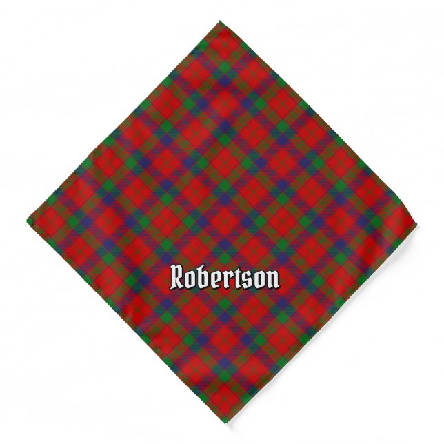 Clan Robertson Tartan Bandana (Front)
