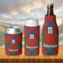 Clan Robertson Tartan Can Cooler