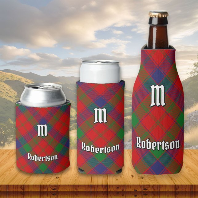 Clan Robertson Tartan Can Cooler (Creator Uploaded)