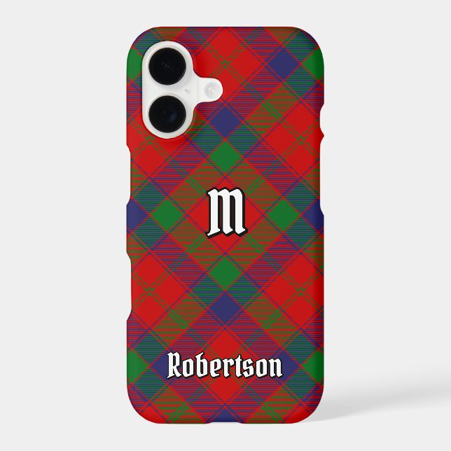 Clan Robertson Tartan Case-Mate iPhone Case (Back)