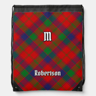 Clan Robertson Tartan Drawstring Bag