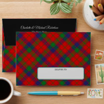 Clan Robertson Tartan Envelope