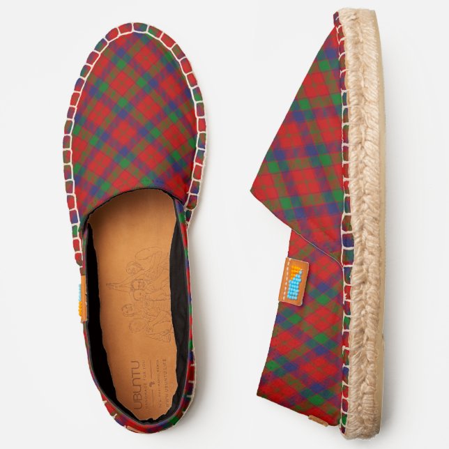 Clan Robertson Tartan Espadrilles (Side)