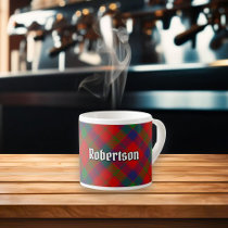 Clan Robertson Tartan Espresso Cup