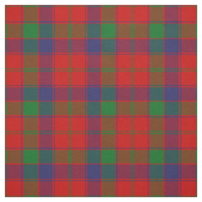 Clan Robertson Tartan Fabric (Swatch)