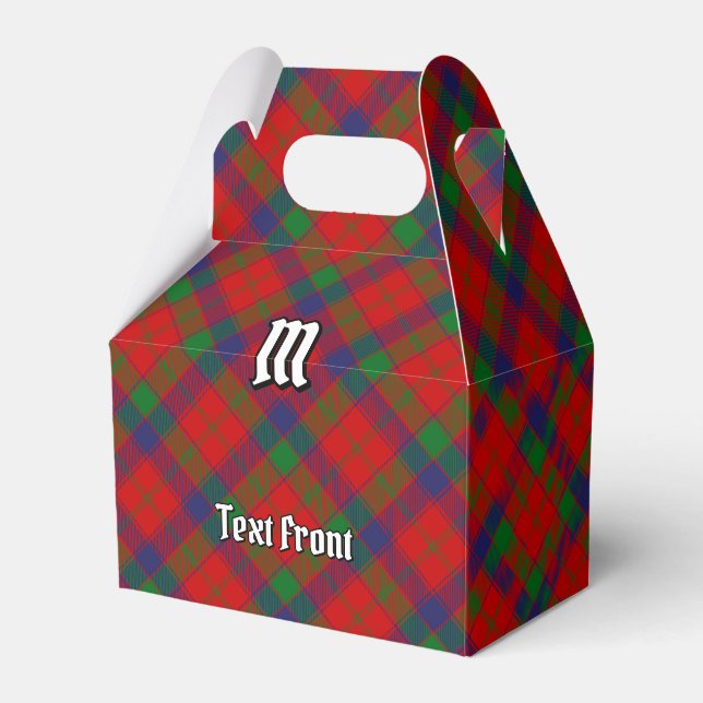 Clan Robertson Tartan Favor Boxes (Front Side)