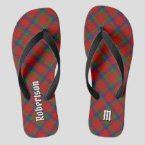 Clan Robertson Tartan Flip Flops