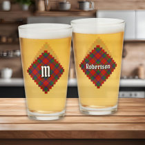 Clan Robertson Tartan Glass