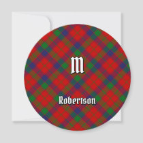 Clan Robertson Tartan Invitation