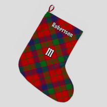 Clan Robertson Tartan Large Christmas Stocking
