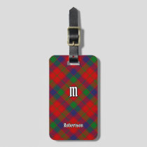 Clan Robertson Tartan Luggage Tag