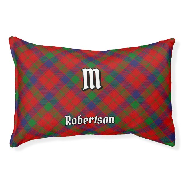 Clan Robertson Tartan Pet Bed (Front)