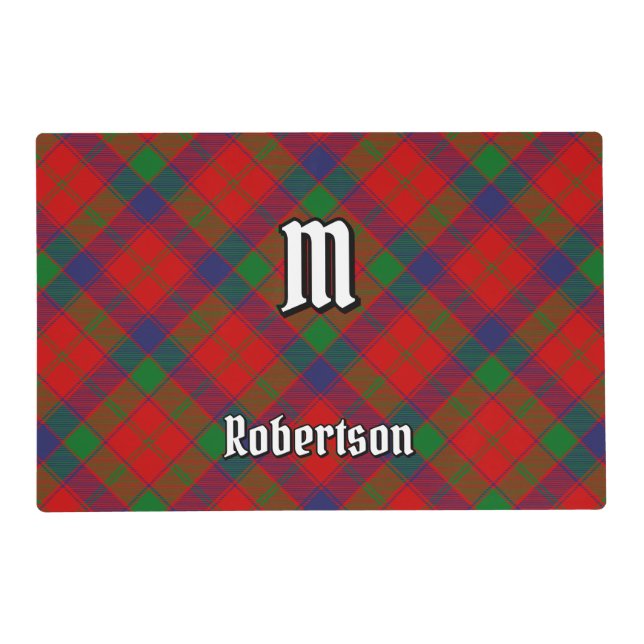 Clan Robertson Tartan Placemat (Front)
