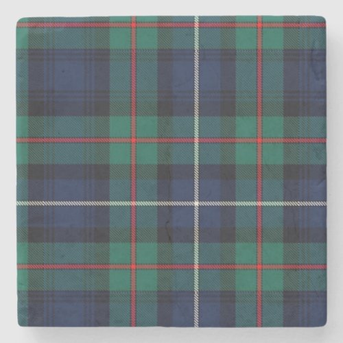 Clan Robertson Tartan Plaid Stone Coaster