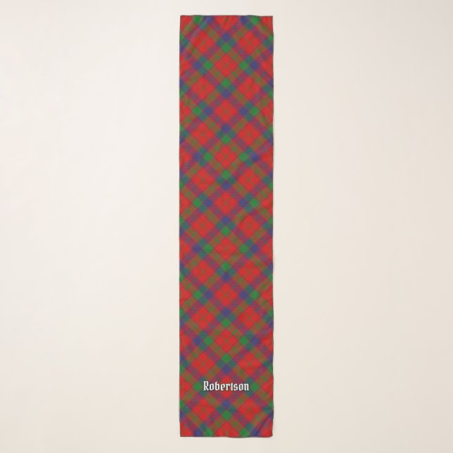 Clan Robertson Tartan Scarf (Front)