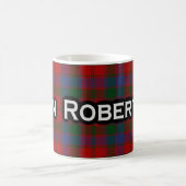Clan Robertson Tartan Scottish Coffee Mug (Center)