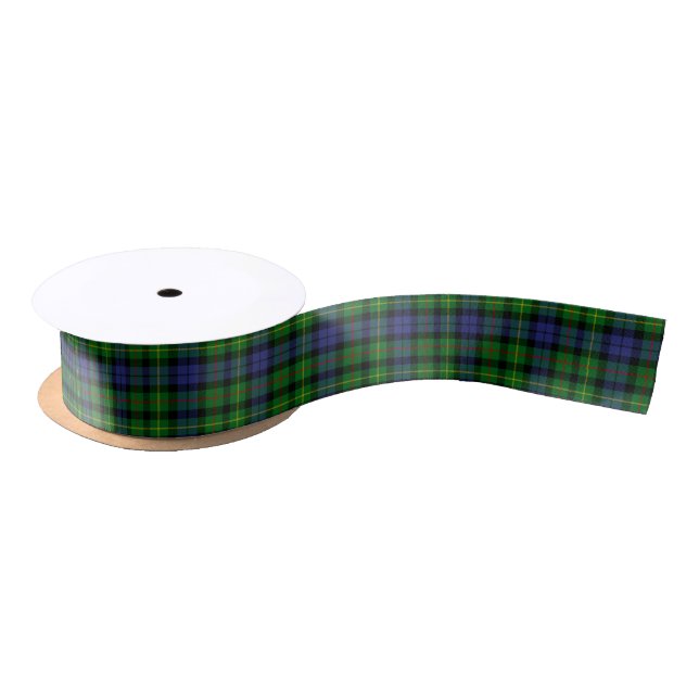 Clan Rollo Tartan Satin Ribbon (Spool)