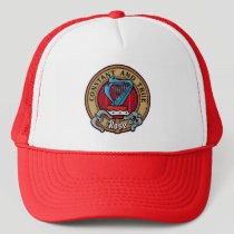 Clan Rose Crest over Tartan Trucker Hat
