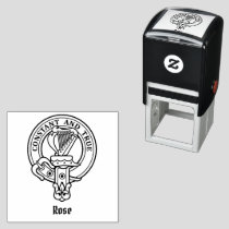 Clan Rose Crest Self-inking Stamp
