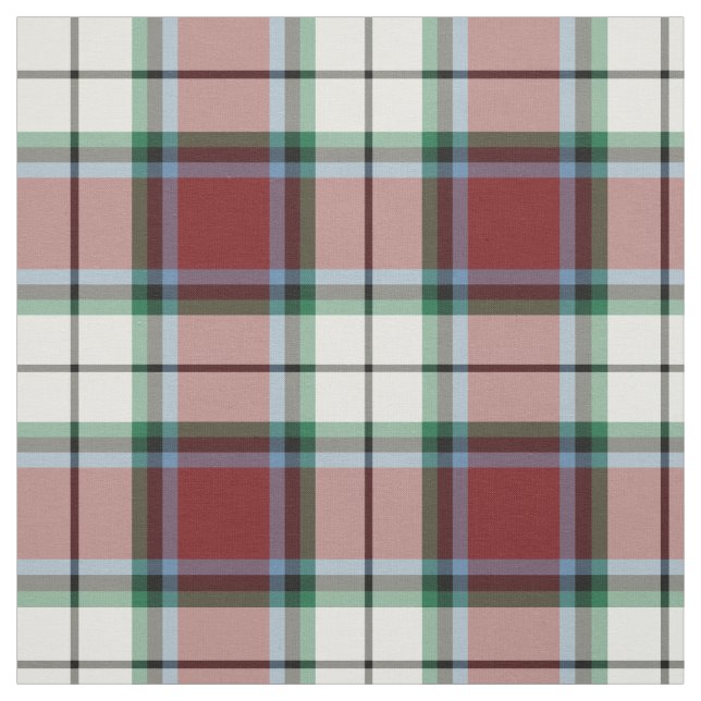 Clan Rose Dress Tartan Fabric (Swatch)