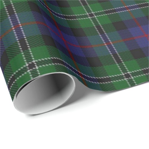 Clan Rose Hunting Scottish Tartan Wrapping Paper