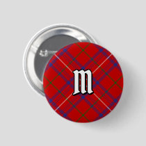 Clan Rose Tartan Button