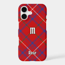 Clan Rose Tartan iPhone 17 Case