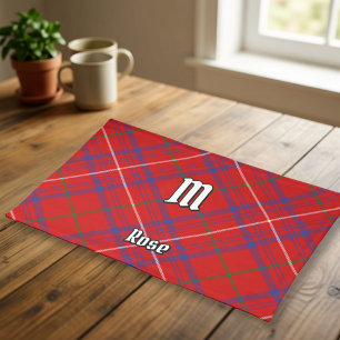 Clan Rose Tartan Cloth Placemat