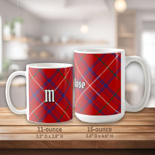 Clan Rose Tartan Coffee Mug