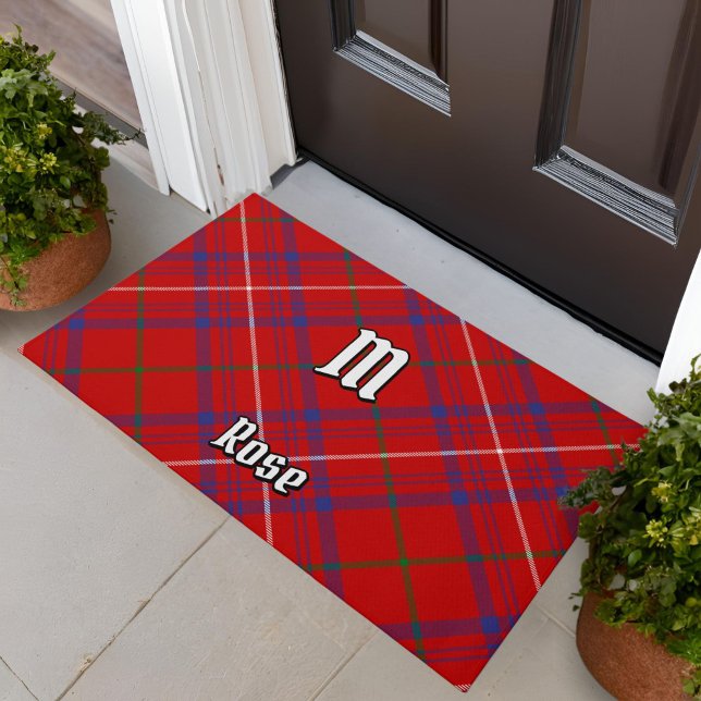 Clan Rose Tartan Doormat (Creator Uploaded)