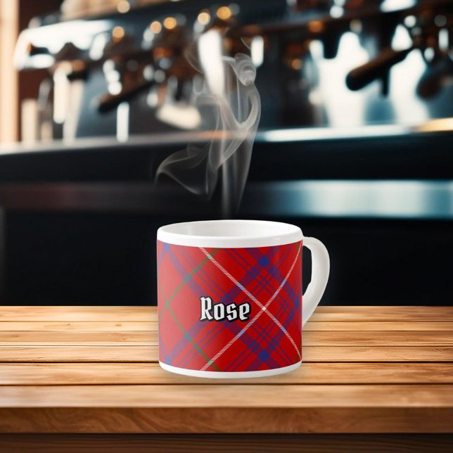 Clan Rose Tartan Espresso Cup (Creator Uploaded)