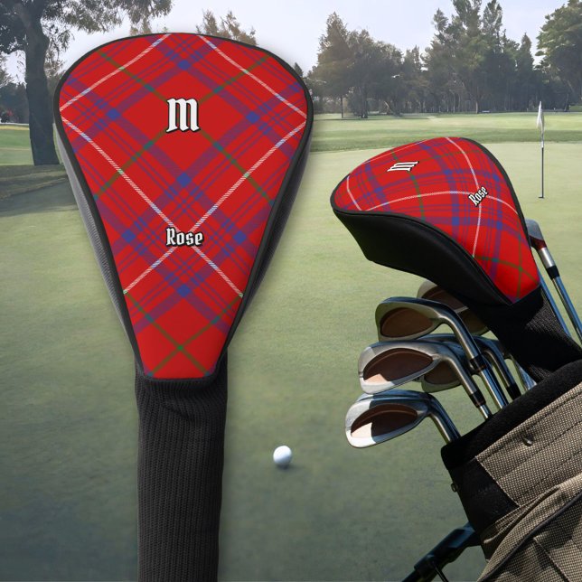 Clan Rose Tartan Golf Head Cover (Creator Uploaded)