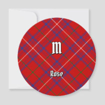 Clan Rose Tartan Invitation
