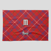 Clan Rose Tartan Kitchen Towel
