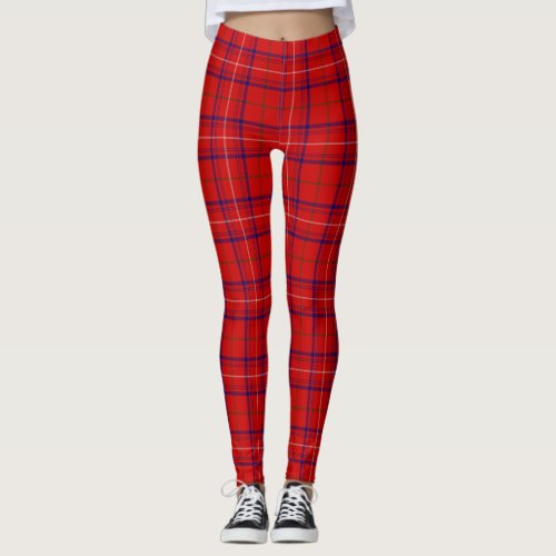 Clan Rose Tartan Leggings