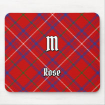 Clan Rose Tartan Mouse Pad